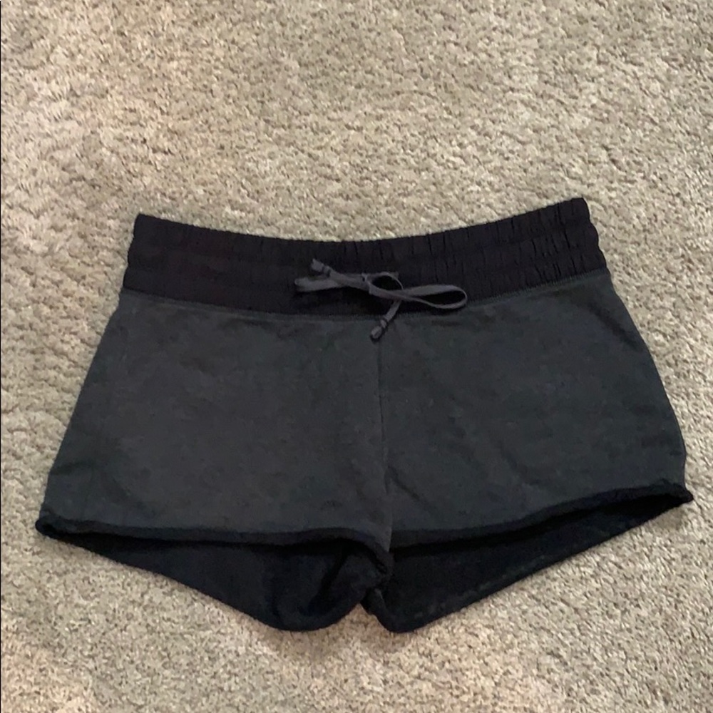Black lululemon shorts